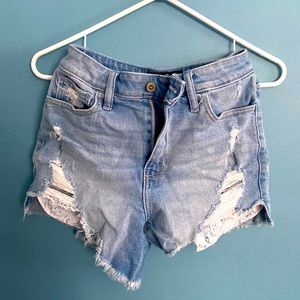 Hollister jean shorts
